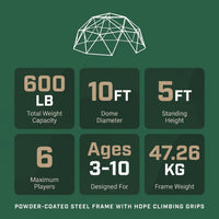 Geometric Dome Climber Play Center - Climbing Dome Jungle Gym — Results & Stats