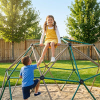 Geometric Dome Climber Play Center - Climbing Dome Jungle Gym — Lifestyle